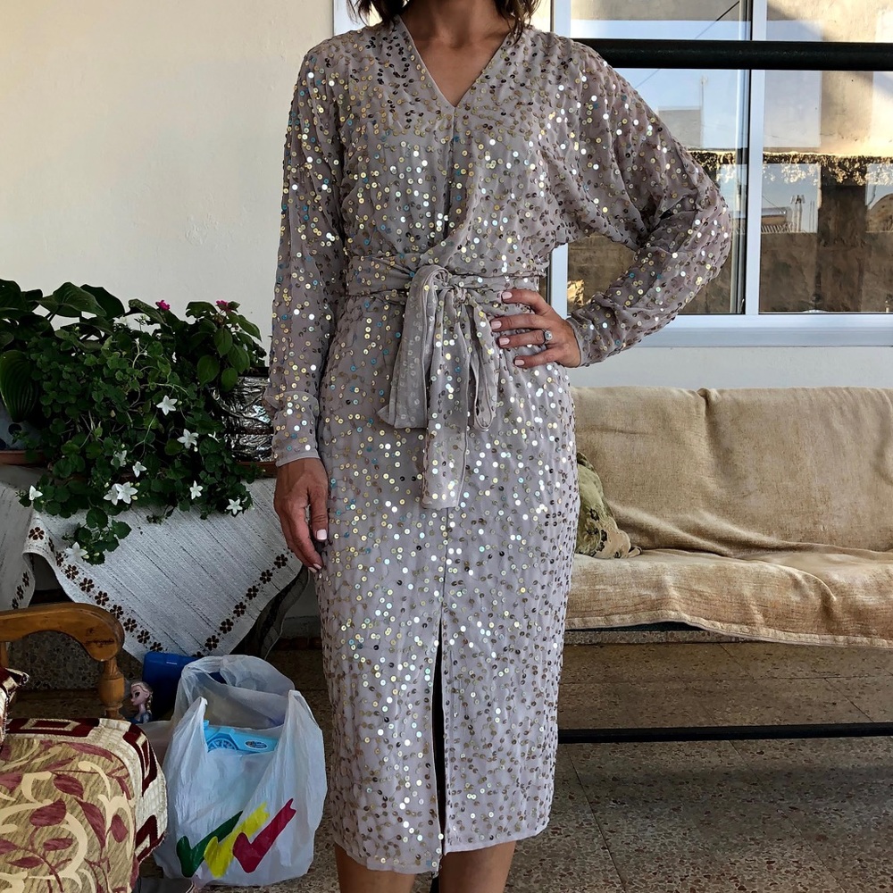 ASOS MIDI Sequin Dress